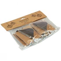 Artikel Wabenbälle Wabenkugeln Zwiebel Schwarz Gold Ø8cm 4St