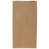 Artikel Holz Wandbild Deko mit Keramik Vasen H35cm Landhausstil