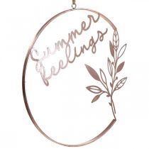 Artikel Wanddeko Dekoring Sommerdeko zum Hängen Metall Ø49cm