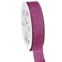 Artikel Weihnachtsband mit Goldfäden Geschenkband Erika 25mm 20m