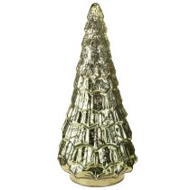 Artikel Weihnachtsbaum mit LED Beleuchtung Vintage Grün Gold 38cm