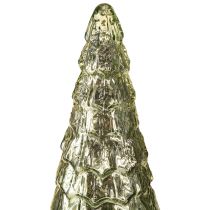 Artikel Weihnachtsbaum mit LED Beleuchtung Vintage Grün Gold 38cm