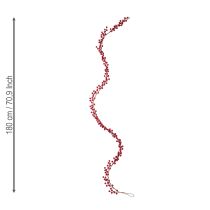 Artikel Weihnachtsgirlande künstlich Beerengirlande Rot 180cm