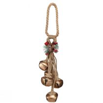 Artikel Weihnachtsglocken Deko Schellen mit Schleife Gold 51cm