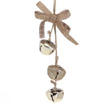 Artikel Weihnachtsglöckchen Glocken Christbaumschmuck Gold Ø3,5cm 3St
