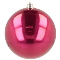 Artikel Weihnachtskugel Plastik groß Christbaumkugel Pink Ø14cm