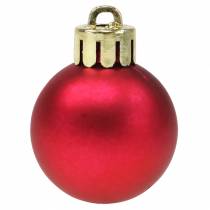 Artikel Christbaumschmuck Weihnachtskugel Rot 3cm 14 St