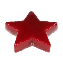 Artikel Weihnachtssterne mix 4-5cm rot glänzend 72 St