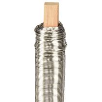 Artikel Wickeldraht Basteldraht Bindedraht Edelstahl 0,65mm 100g