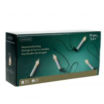 Artikel Windstoßlichterkette Matt für innen 30er 11,6m