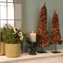 Artikel Zapfenbaum Weihnachtsbaum Zapfen Deko Natur 14×50cm