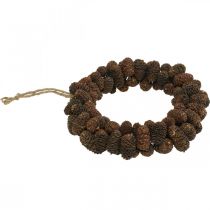 Artikel Zapfenkranz Erlenzapfen Kranz Türkranz Natur Ø20cm