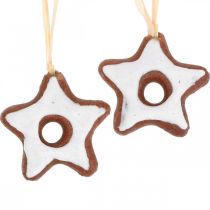 Artikel Christbaumschmuck Zimtsterne Deko Stern Kunststoff 5cm 24 St