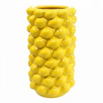 Artikel Zitronenvase Vase Zitronen Gelb Sommerdeko Ø15cm H30cm