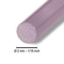 Artikel Aluminiumdraht Ø2mm Rosa Deko Draht Rund 500g 60m