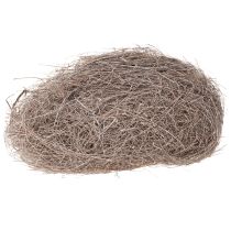 Artikel Bastelmaterial Palmfasern Weiß Gewaschen Palmyrapalme 1kg