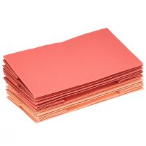 Artikel Blumentüte extra lang mit Folie Lachs Pink 24x12cm 6 St