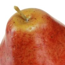 Artikel Deko Birnen Deko Obst Rot im Netz Ø5,5cm H6,5cm 12 St