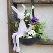 Artikel Deko Kelle Pflanzschale Anthrazit Hängend Ø16,5cm 2St