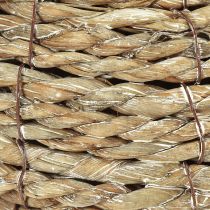 Artikel Dekokugeln zum Aufhängen Kugeln Stroh Grau Ø15cm 3St