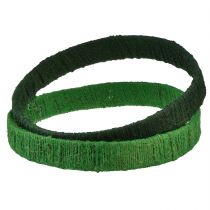 Artikel Dekoring Ring Jute Deko Loop Grün Dunkelgrün 4cm Ø30cm 2St
