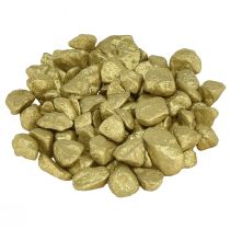 Artikel Dekosteine Tischdeko Streudeko Gelbgold 9mm–13mm 2kg