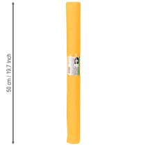 Artikel Floristen-Krepppapier Sonnengelb 50x250cm