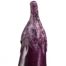 Artikel Gemüse Deko Aubergine Lebensmittelattrappe 15cm