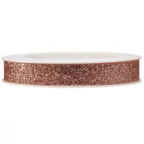 Artikel Glitzerband in Rosa Schmuckband Glimmer B15mm L18m