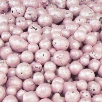 Artikel Brillant Dekoperlen 4mm - 8mm Tongranulat Rosa 1l