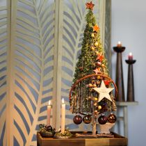 Artikel Holz Tannenbaum Deko Holzdeko Äste Reben 27,5x10x60cm