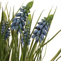 Artikel Hyazinthen künstlich im Topf Blau 24cm