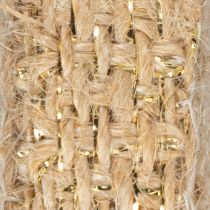 Artikel Juteband Rustikales Dekoband Jute Natur Gold 12mm 10m
