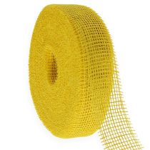 Artikel Juteband Gelb 5cm 40m