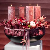 Artikel Kerzen in Rosa Stumpenkerzen Altrosa 85×200mm 2 St