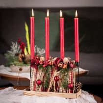 Artikel Kerzenständer, Kerzenhalter Adventskranz 27,5cm H18,5cm