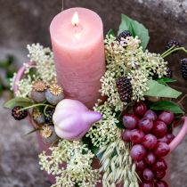 Artikel Künstliches Gemüse Deko Knoblauch Rosa, Weiß Ø6,5cm 2 St