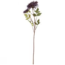 Artikel Künstliche Chrysantheme 2 Blüten Violett Ø5/11cm L70cm
