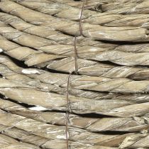 Artikel Kugel zum Hängen Stroh Kugel Grau gewaschen Ø25cm