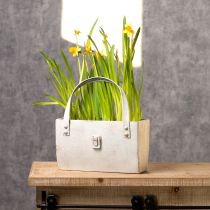 Artikel Metalltasche moderne Wohlfühl Atmosphäre für Innenbereich und Außenbereich 28cm