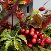 Artikel Spiegelbeeren Rot Matt, Glänzend Ø1,5cm 140 St