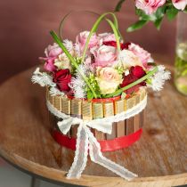 Artikel Spitzenband Hochzeitsband Deko Band Spitze Weiß 28mm 20m