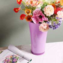 Artikel Vase „Fizzy" Ø20cm H35cm Lila 1 St