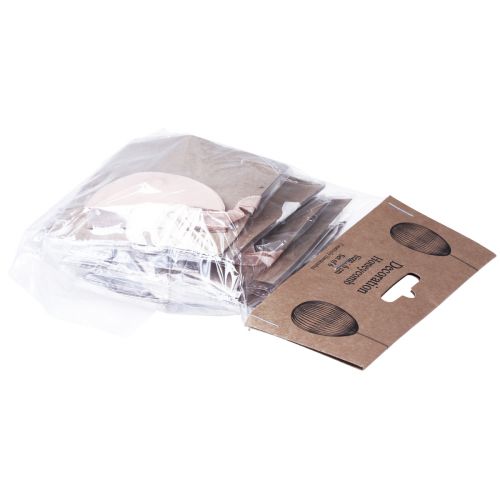 Artikel Wabeneier zum Aufhängen Ostereier Weiß Orange 6cm 6 St