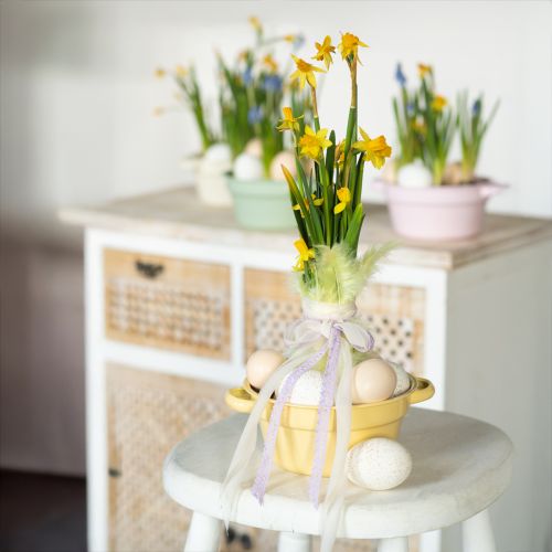 Artikel Metallschale Deko Schale Pastell Farbig Ø17cm H8cm 4St