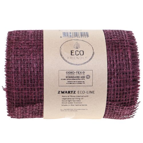 Artikel Tischläufer Jute Tischband Juteband Weinrot 15cm 10m