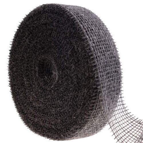 Juteband Netzband Dekoband Jute Braun Taupe 5cm 40m kaufen | Floristik24.de