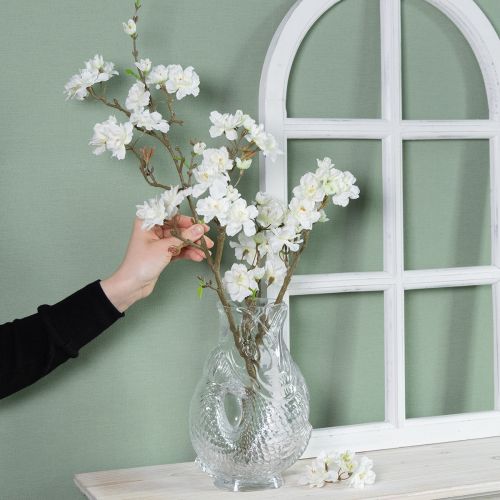 Artikel Vase aus Glas in dekorativer Fischform für harmonische Raumgestaltung 24,5cm