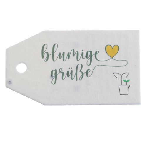 Artikel Geschenkanhänger bedruckt Samenpapier Sonnenhut 7cm 12St