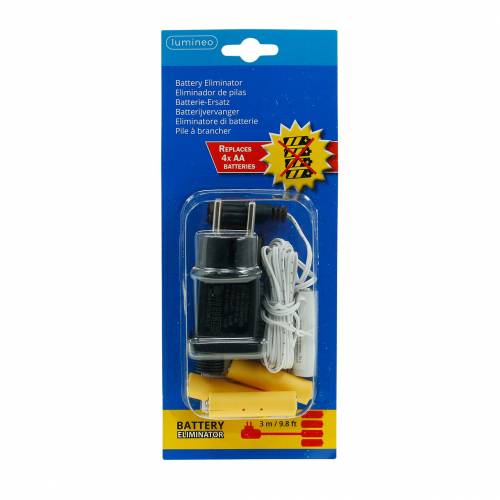 Floristik24 Batterie-Adapter 4 × AA 6V 3m